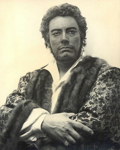 Mario Del Monaco como Otello